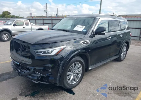 2019 Infiniti Qx80 Luxe from USA, damaged, VIN JN8AZ2NF0K9688412